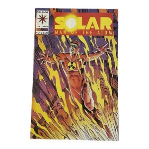 Valiant Solar Man of the Atom #18 Feb 1993 Kevin VanHook Peter Grau Comic Book